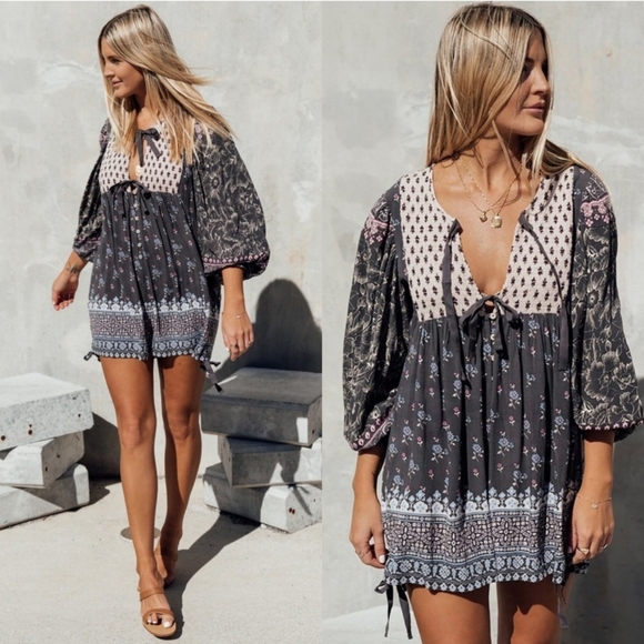 Spell Pants - Spell & The Gypsy Lionheart Blouson Sleeve Romper